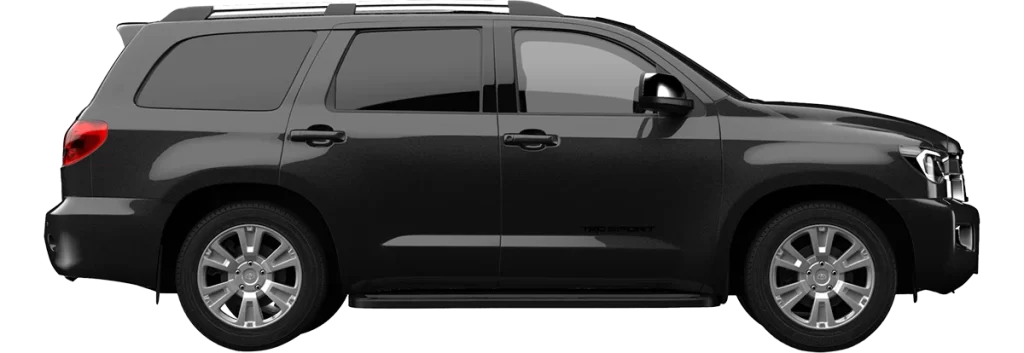 Armored Toyota Sequoia
