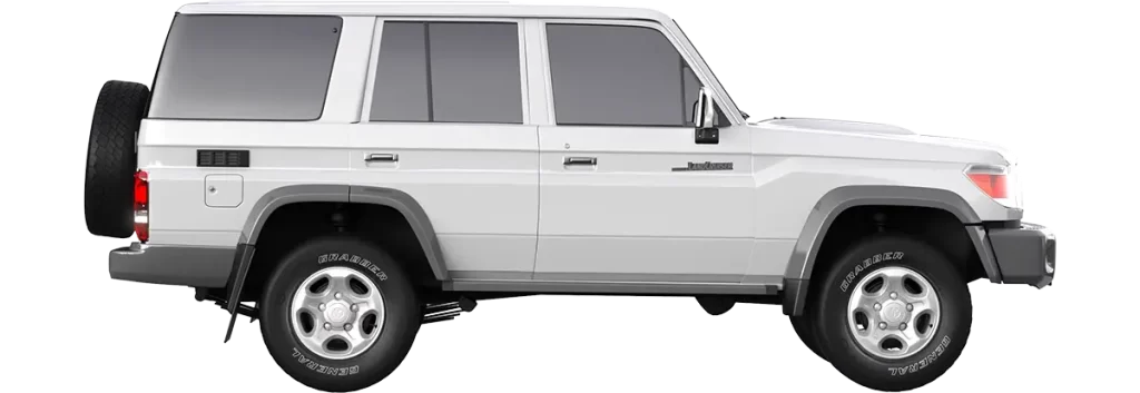 Armored Toyota Land Cruiser 76