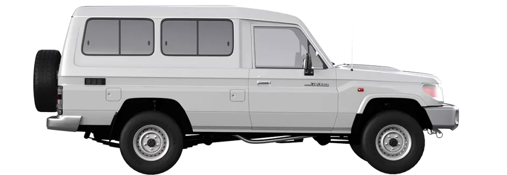 Armored Toyota Land Cruiser 78